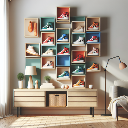 DIY Home Decor Hack: Create a Sneaker Gallery Wall with Stackable Boxes