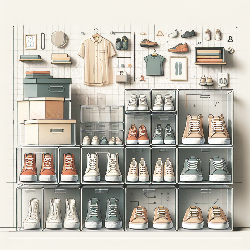 Clear Shoe Storage Boxes for Families: Organize Everyone’s Footwear