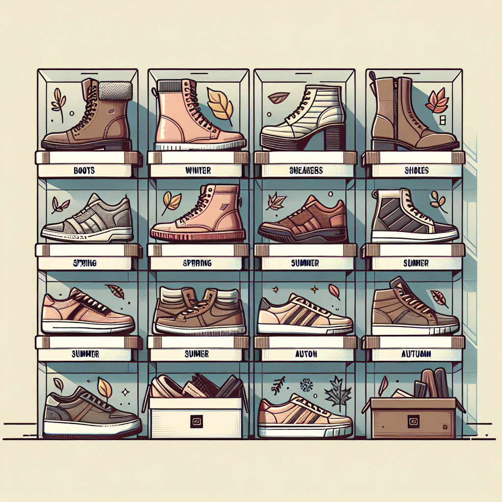 Seasonal Shoe Rotation Made Easy With Clear Stackable Boxes