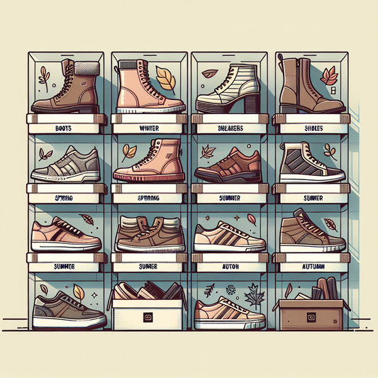 Seasonal Shoe Rotation Made Easy With Clear Stackable Boxes