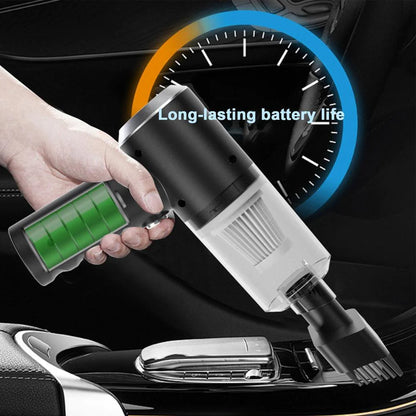 Powerful 120W Cordless Handheld Vacuum Cleaner - Compact, Portable & Perfect for Home and Car Cleaning
