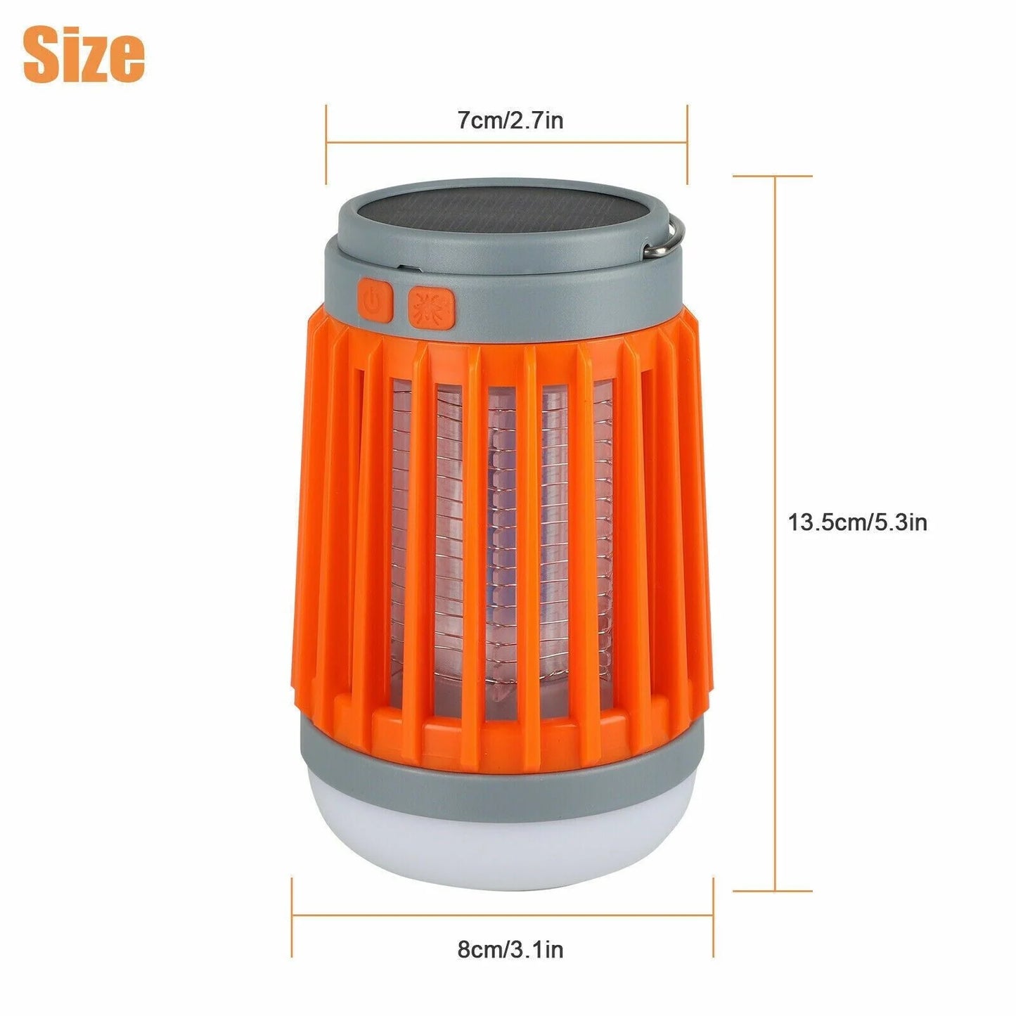 Revolutionary Solar USB Mosquito Killer Light - Your Ultimate Insect Zapper and Camping Companion