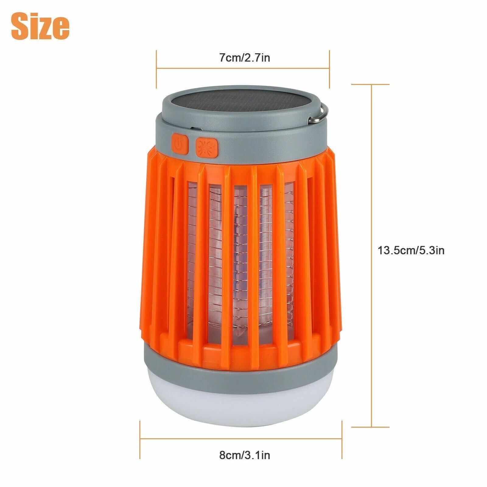 Revolutionary Solar USB Mosquito Killer Light - Your Ultimate Insect Zapper and Camping Companion