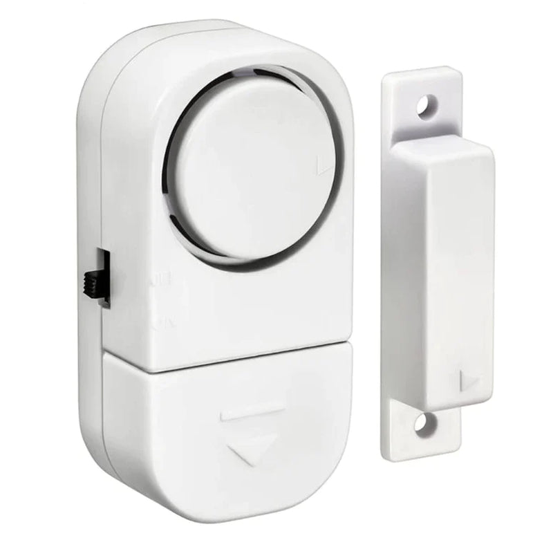 Elevate Your Home Security with 6 PCS Wireless Window and Door Burglar Alarm System - Magnetic Sensor Included!
