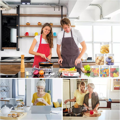 Elevate Your Storage Solutions with 20 Pack 4Oz Clear Plastic Jars - Perfect for Beauty Products, Candy, and More!