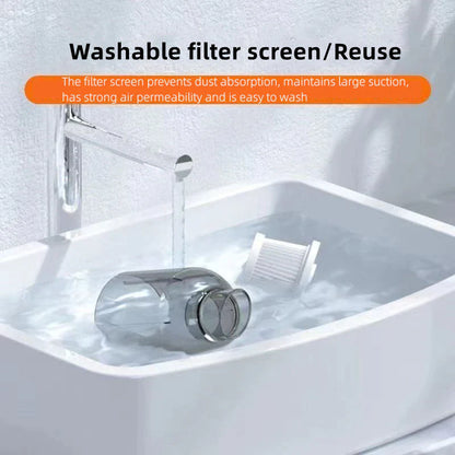 Powerful 120W Cordless Handheld Vacuum Cleaner - Compact, Portable & Perfect for Home and Car Cleaning