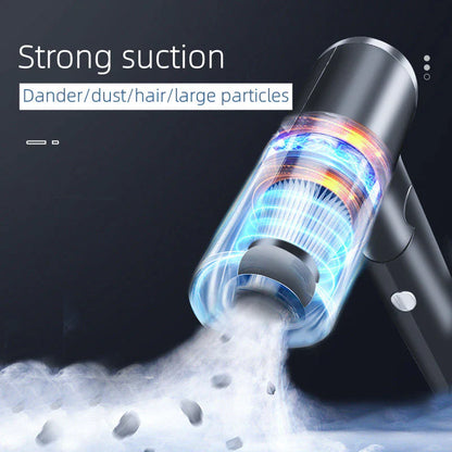 Powerful 120W Cordless Handheld Vacuum Cleaner - Compact, Portable & Perfect for Home and Car Cleaning
