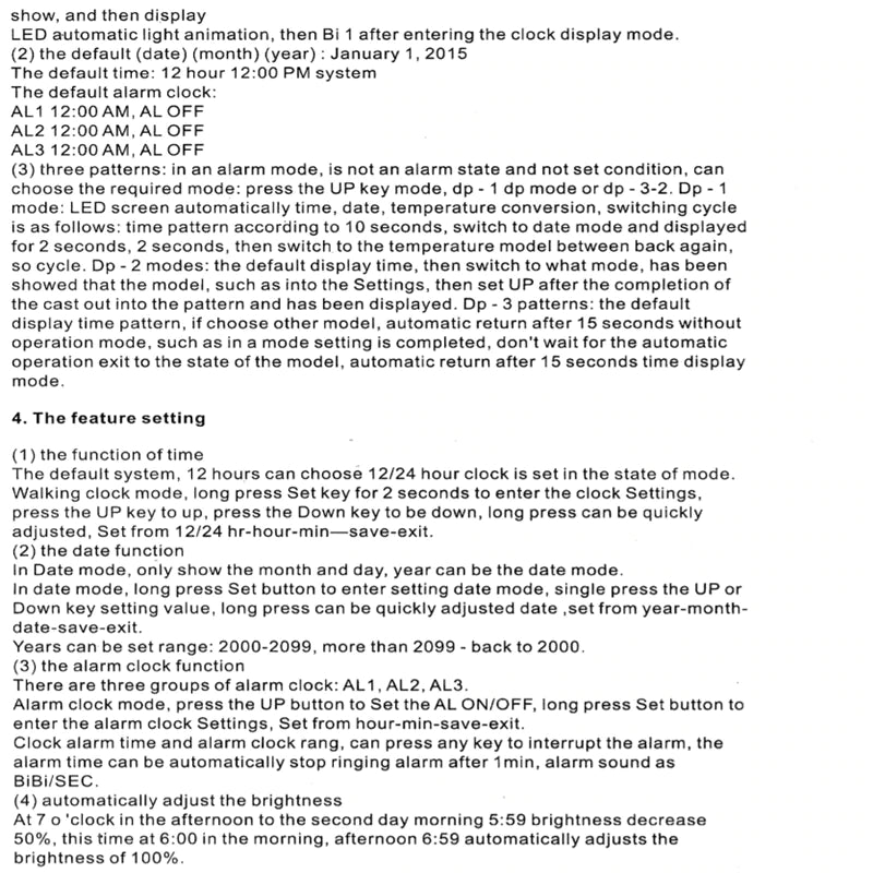 Sleek Digital 3D LED Alarm Clock with Snooze, Auto Brightness & USB Power - Perfect for Home & Office!