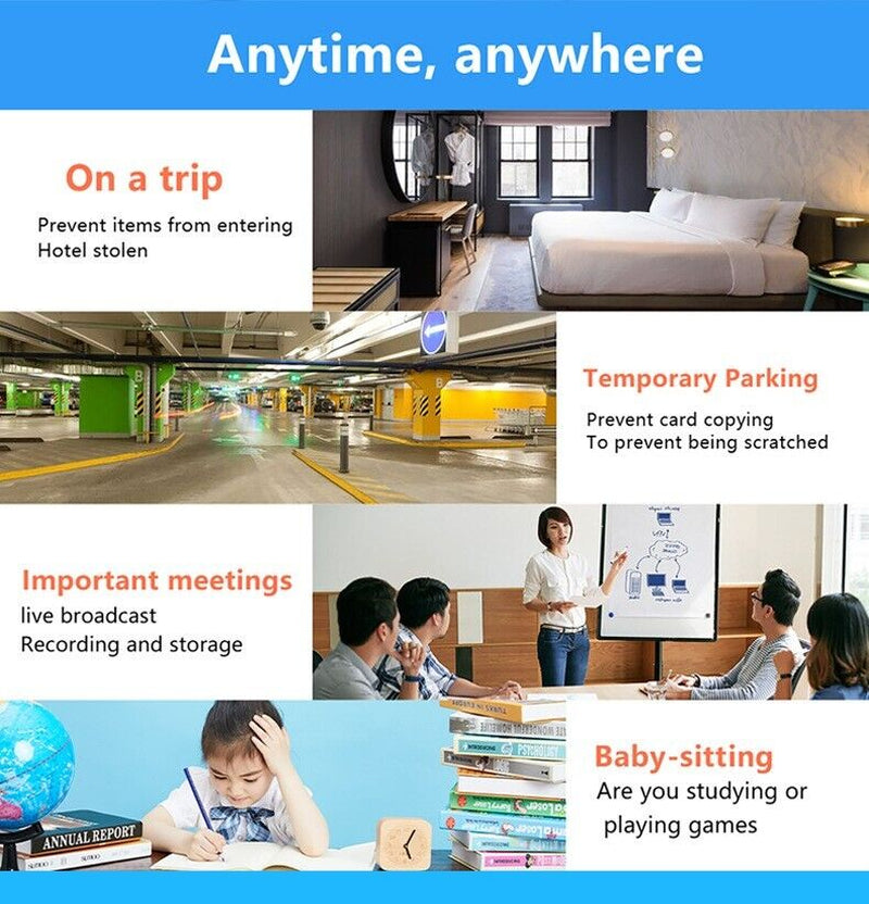 Discover the Ultimate Wifi Wireless 4K Mini Spy Camera - Your Go-To Hidden HD Nanny Cam Solution!