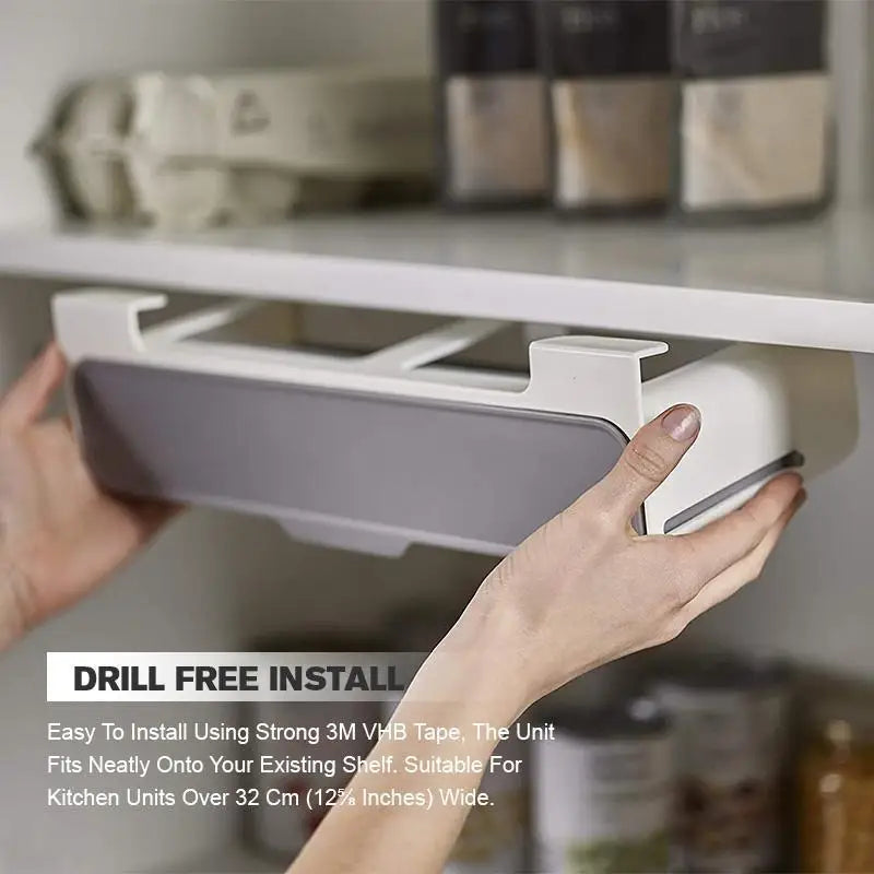 Revolutionize Your Kitchen with Our Wall-Mounted Spice Rack - Self-Adhesive and Space-Saving Organizer!