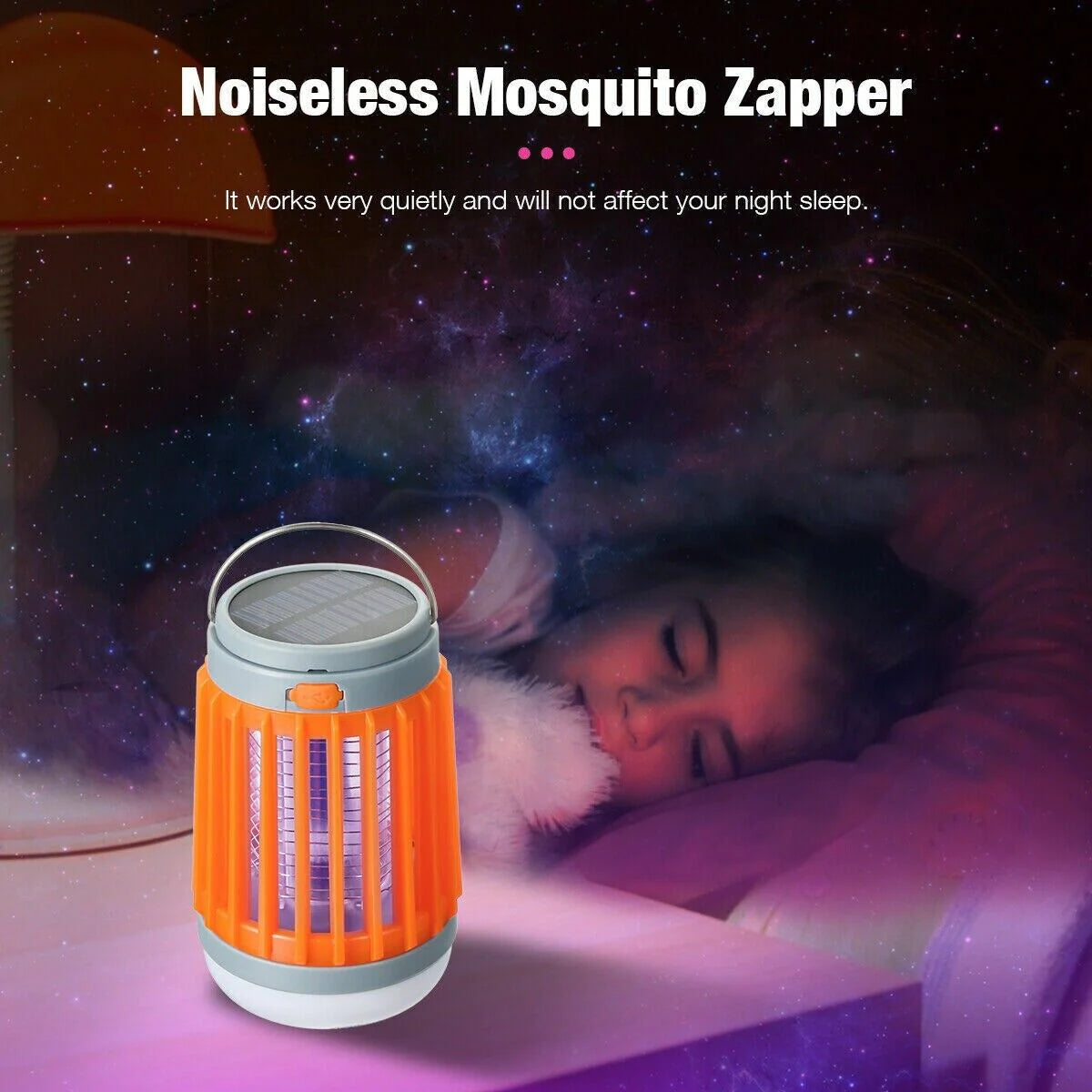 Revolutionary Solar USB Mosquito Killer Light - Your Ultimate Insect Zapper and Camping Companion