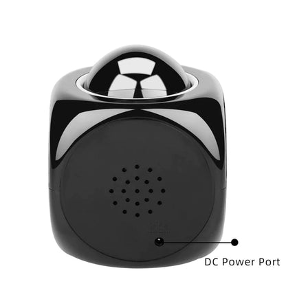 Revolutionary LED Projection Alarm Clock with Digital LCD Display, Voice Activation, Weather Updates, Snooze Function, and USB Charging