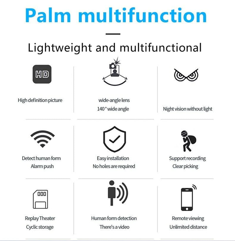 Discover the Ultimate Wifi Wireless 4K Mini Spy Camera - Your Go-To Hidden HD Nanny Cam Solution!